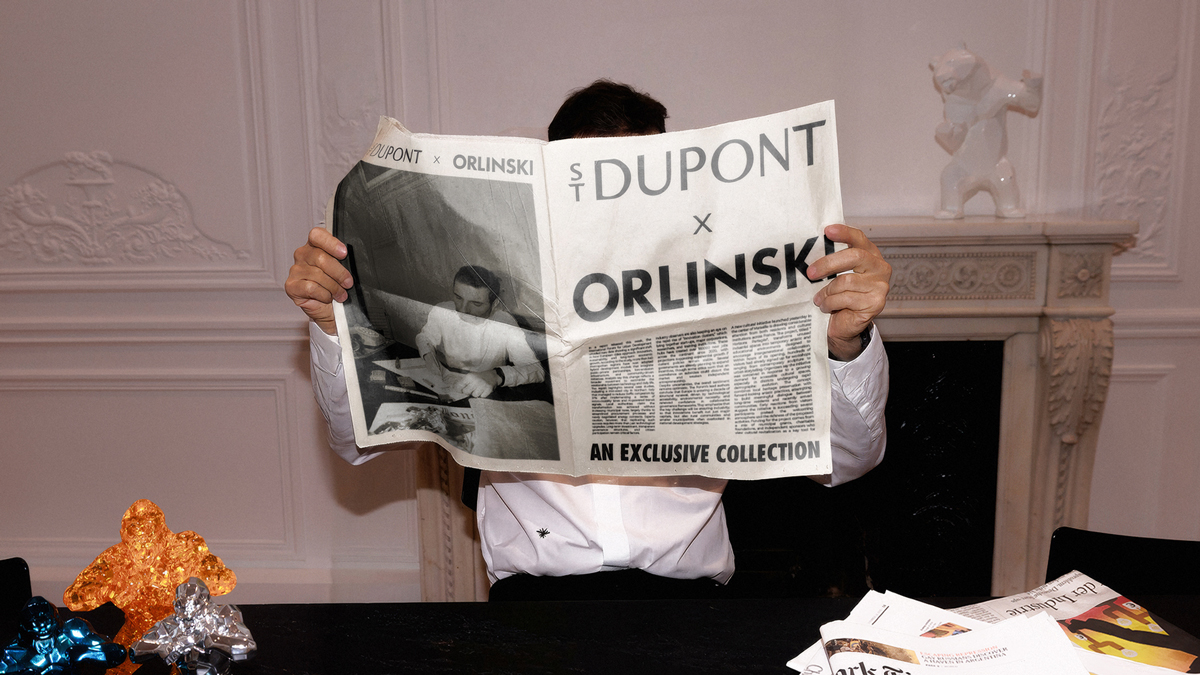 Présentation de la collaboration S.T. Dupont x Richard Orlinski